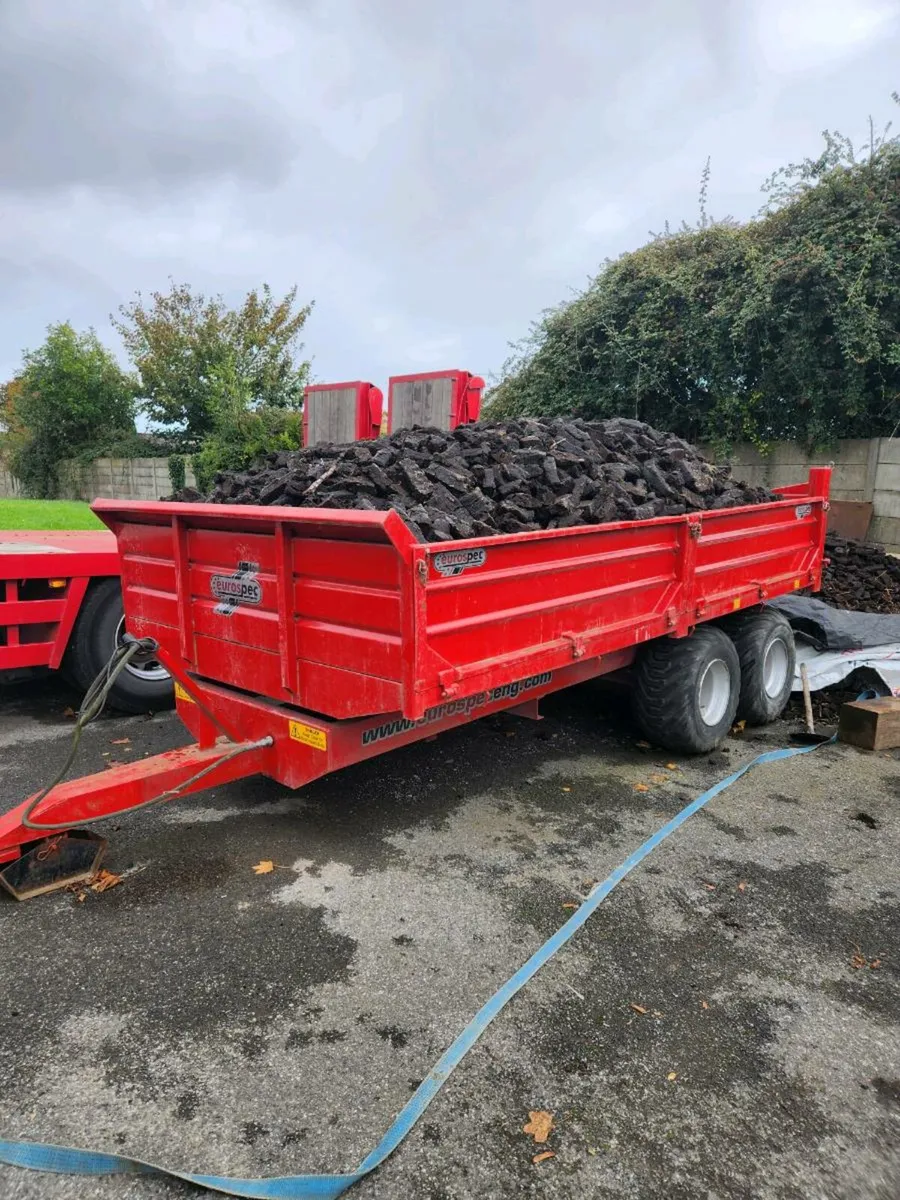 14 tonne eurospec dropside tipping trailer - Image 1