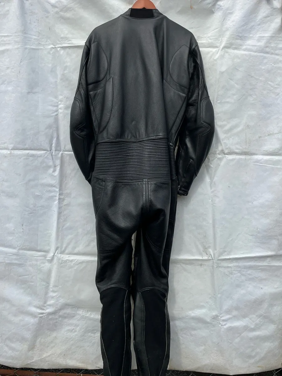 Triumph One Piece Leather Motorcycle Suit - Image 2