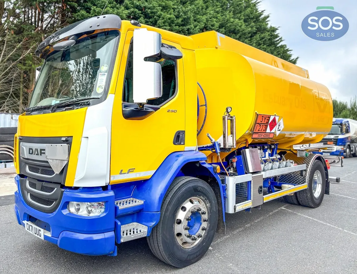 2021 DAF LF 290 FA Rigid Tanker - Image 1