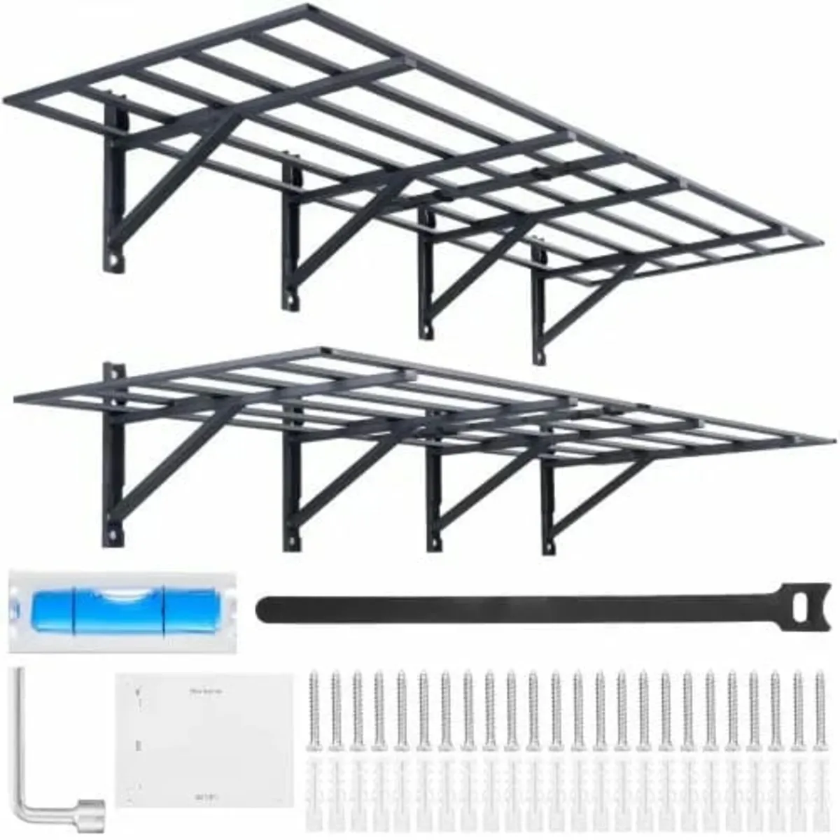 Garage Storage Shelving, 2 Pack, 183 x 61 cm Heavy - Image 1