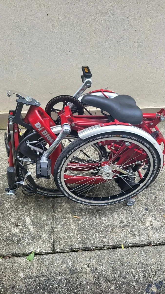 DiBlasi R34 Electric folding Trike, adult tricycle - Image 1