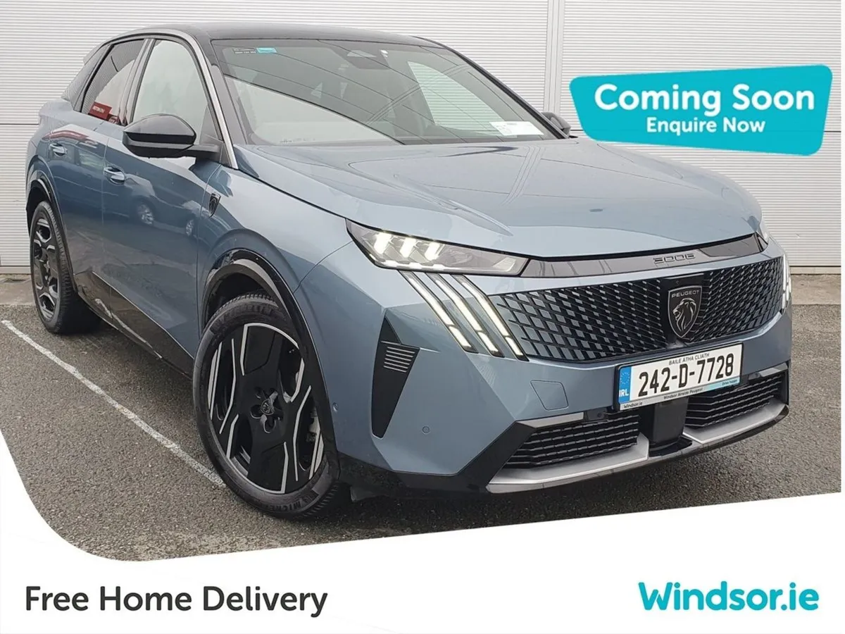 Peugeot 3008 Electric GT 73kwh 210BHP - Image 1