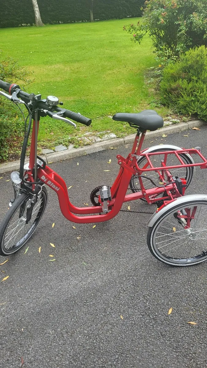 DiBlasi R34 Electric folding Trike, adult tricycle - Image 3