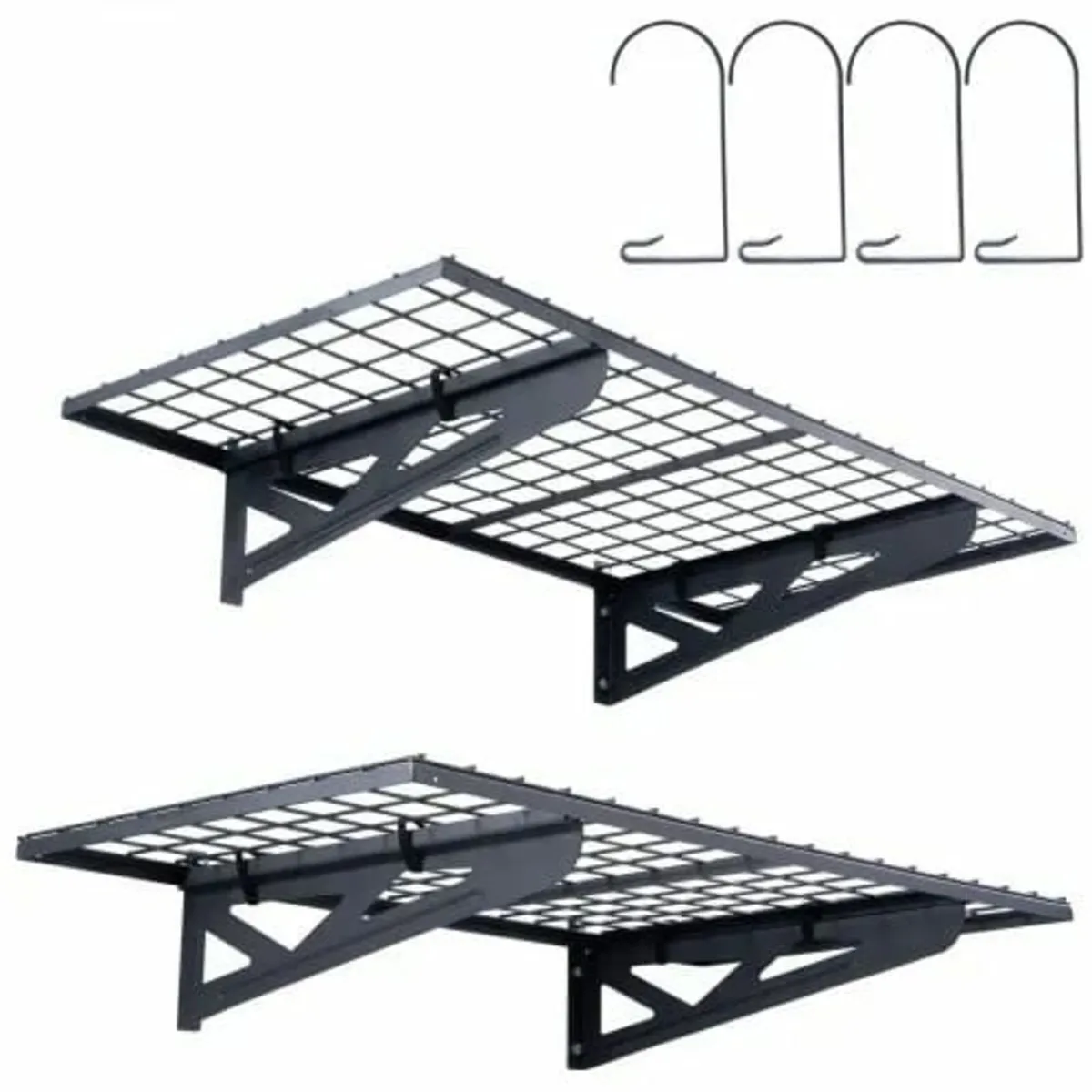 Garage Storage Shelving, 2 Pack, 4 x 2 ft Heavy Du - Image 1