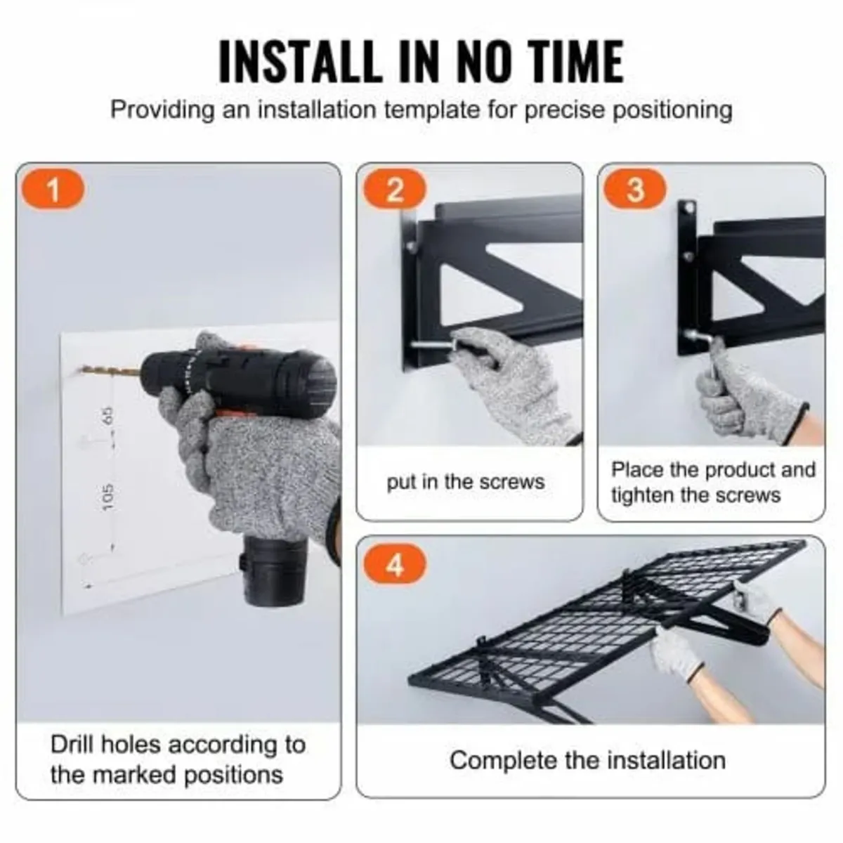 Garage Storage Shelving, 2 Pack, 4 x 2 ft Heavy Du - Image 3
