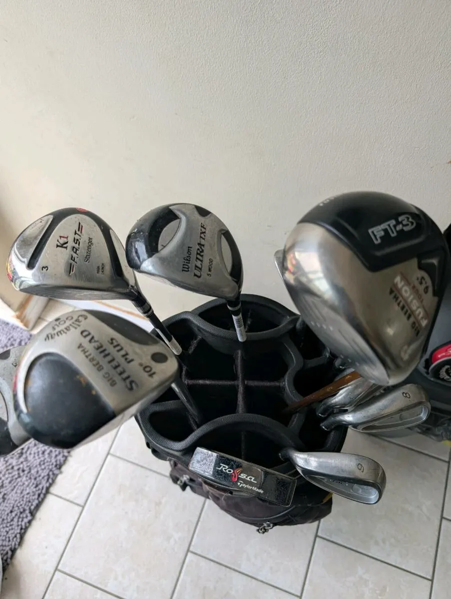 TaylorMade & Callaway left handed Golf clubs set - Image 4