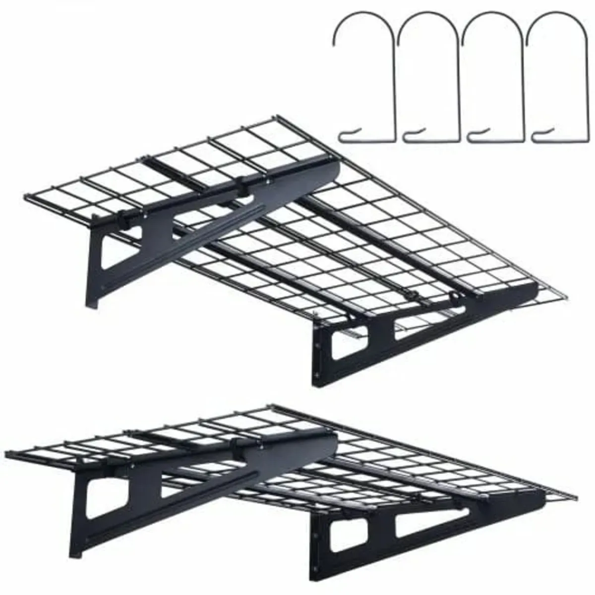 Garage Storage Shelving, 2 Pack, 4 x 2 ft Heavy Du - Image 1