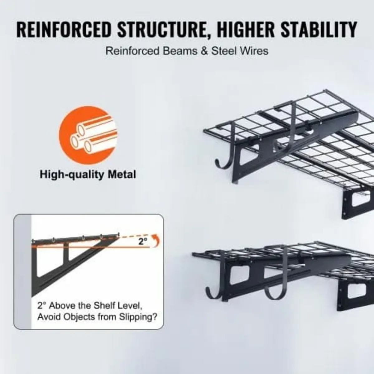 Garage Storage Shelving, 2 Pack, 4 x 2 ft Heavy Du - Image 3
