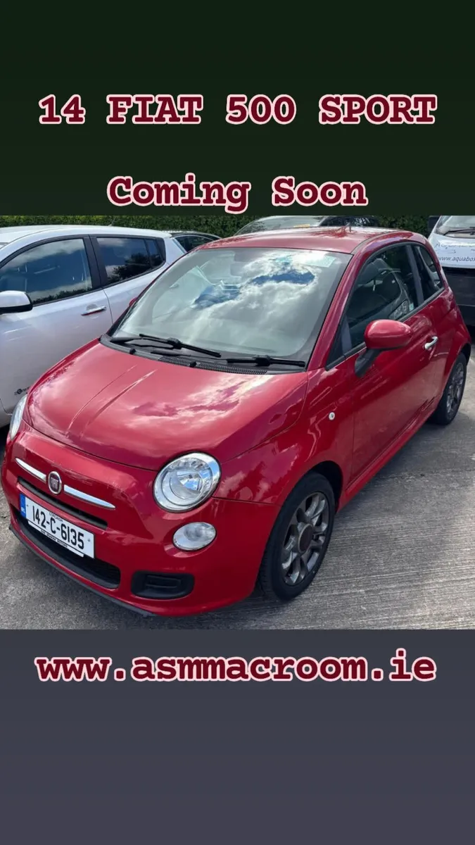 Fiat 500 SPORT NCT TAX LOW KM HIGH SPEC
