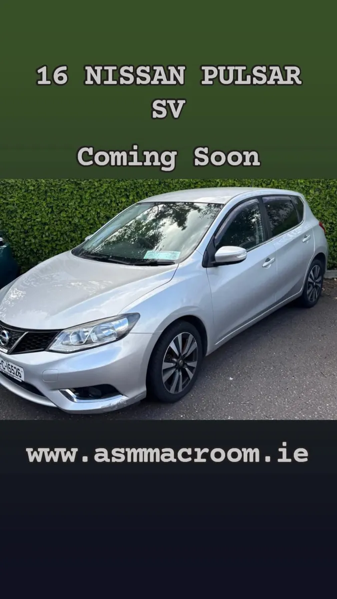 Nissan Pulsar 1.5dci SV nct 09.26