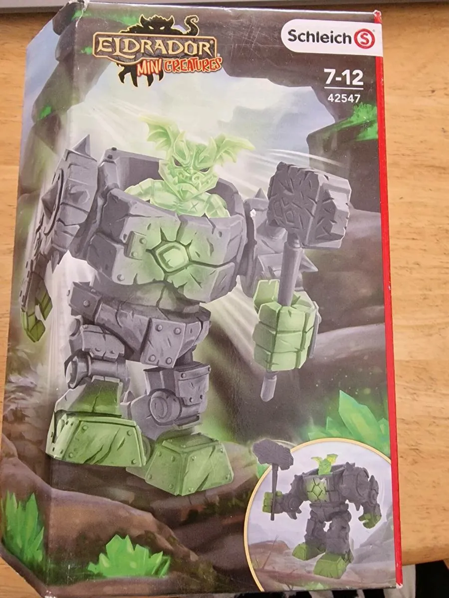 Schleich Eldrador Mini Creature Stone Robot 42547 - Image 1