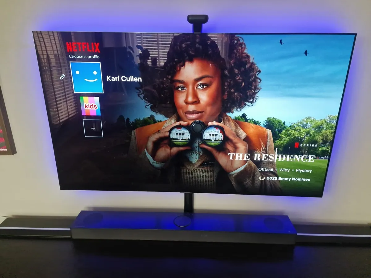 55 inch 4K C2 OLED LG and LG surround soundbar. - Image 2