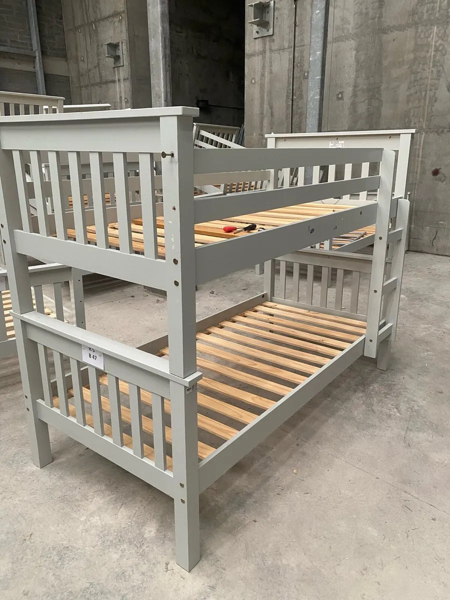 🔥Solid Wooden Bunk Bed-Delivery&Assembly-€70 - Image 1