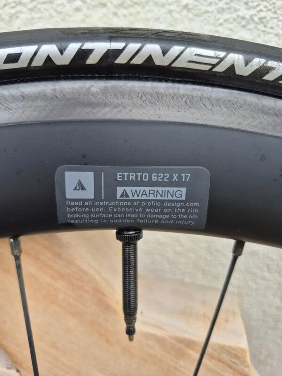 Profile Design Fifty Full Carbon Clincher Wheelset - Image 2