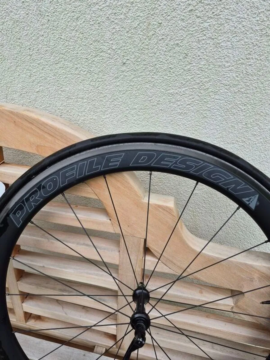 Profile Design Fifty Full Carbon Clincher Wheelset - Image 4
