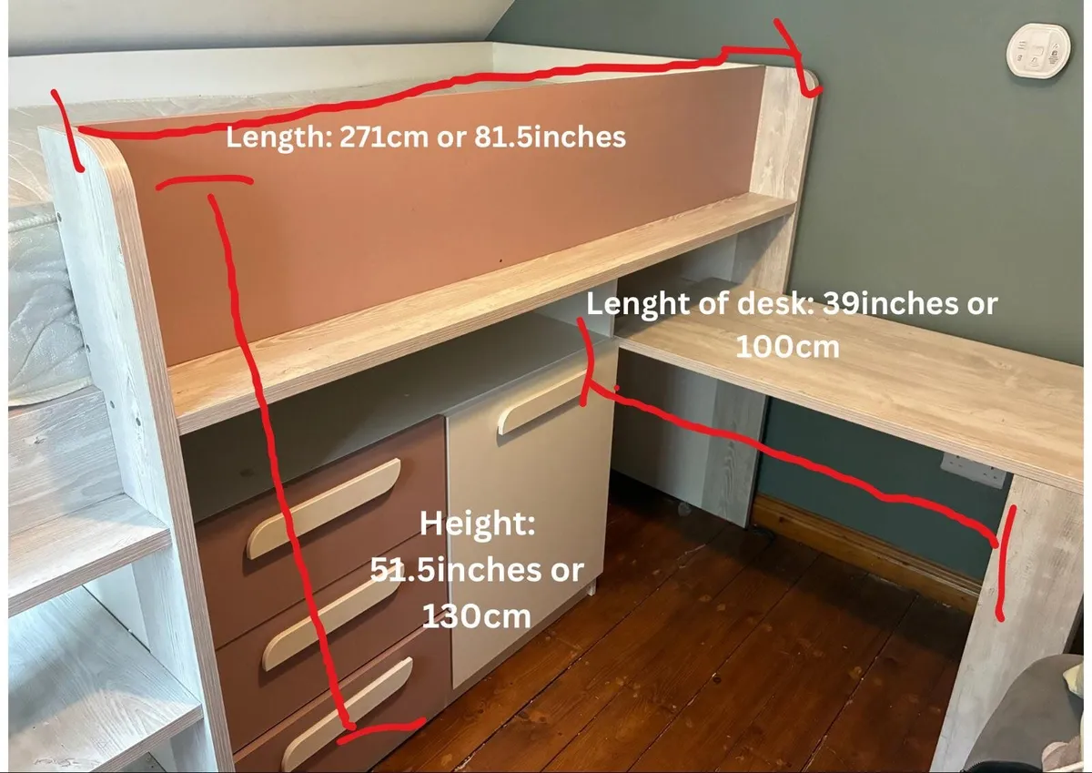Bed High Sleeper - Image 1