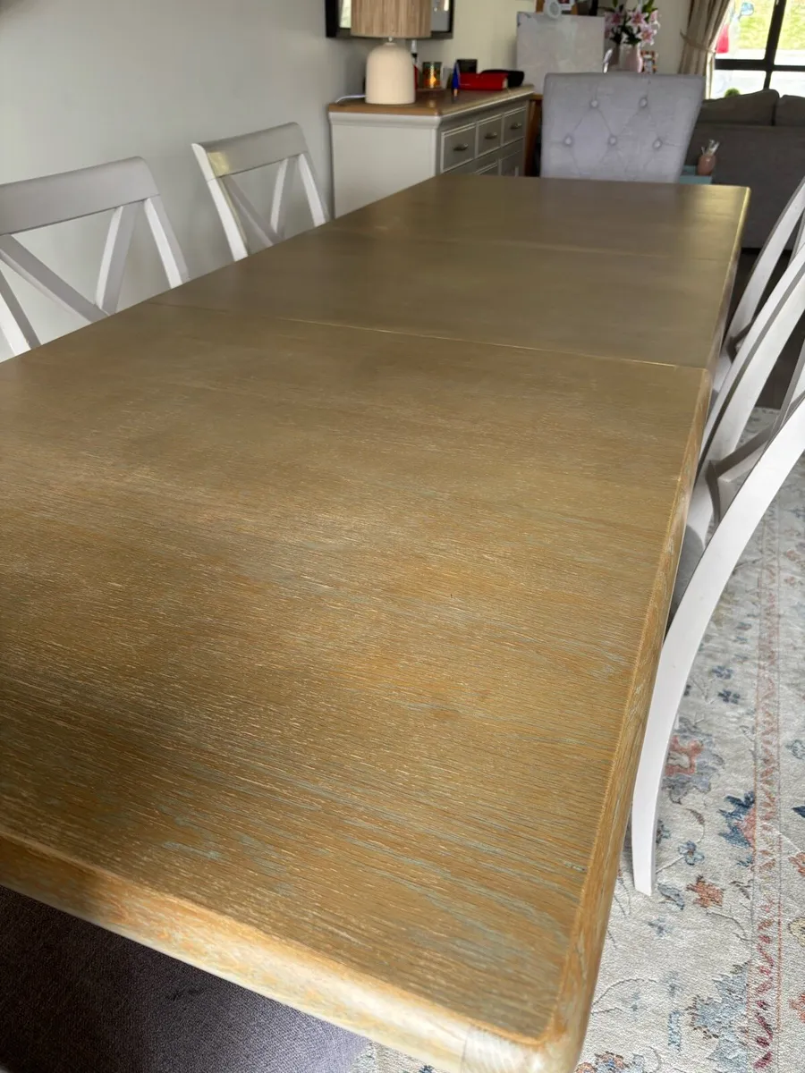 Extendable Dining Table & Chairs - Image 3