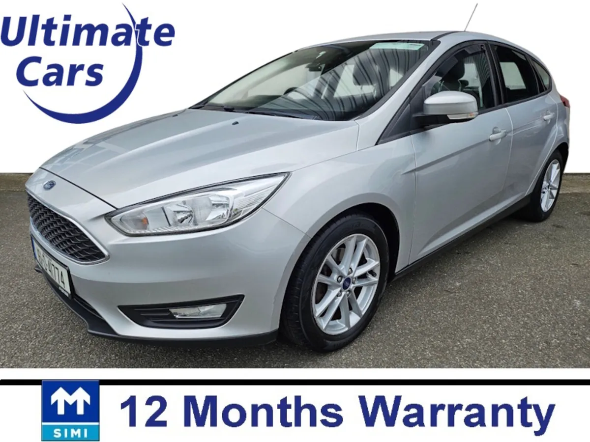2016 Ford Focus 1.6 Tdci 1 Year Warranty Finance - Image 1