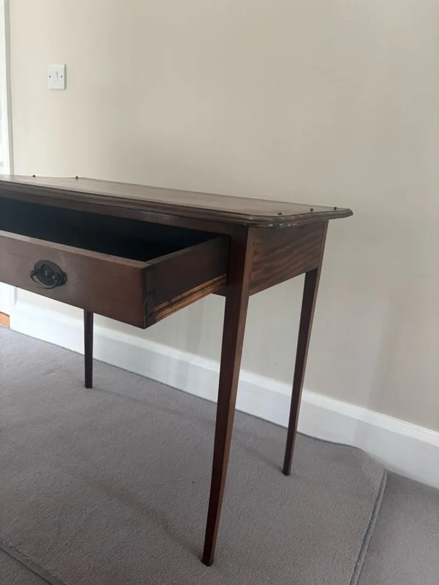 Mahogany antique side table - Image 2