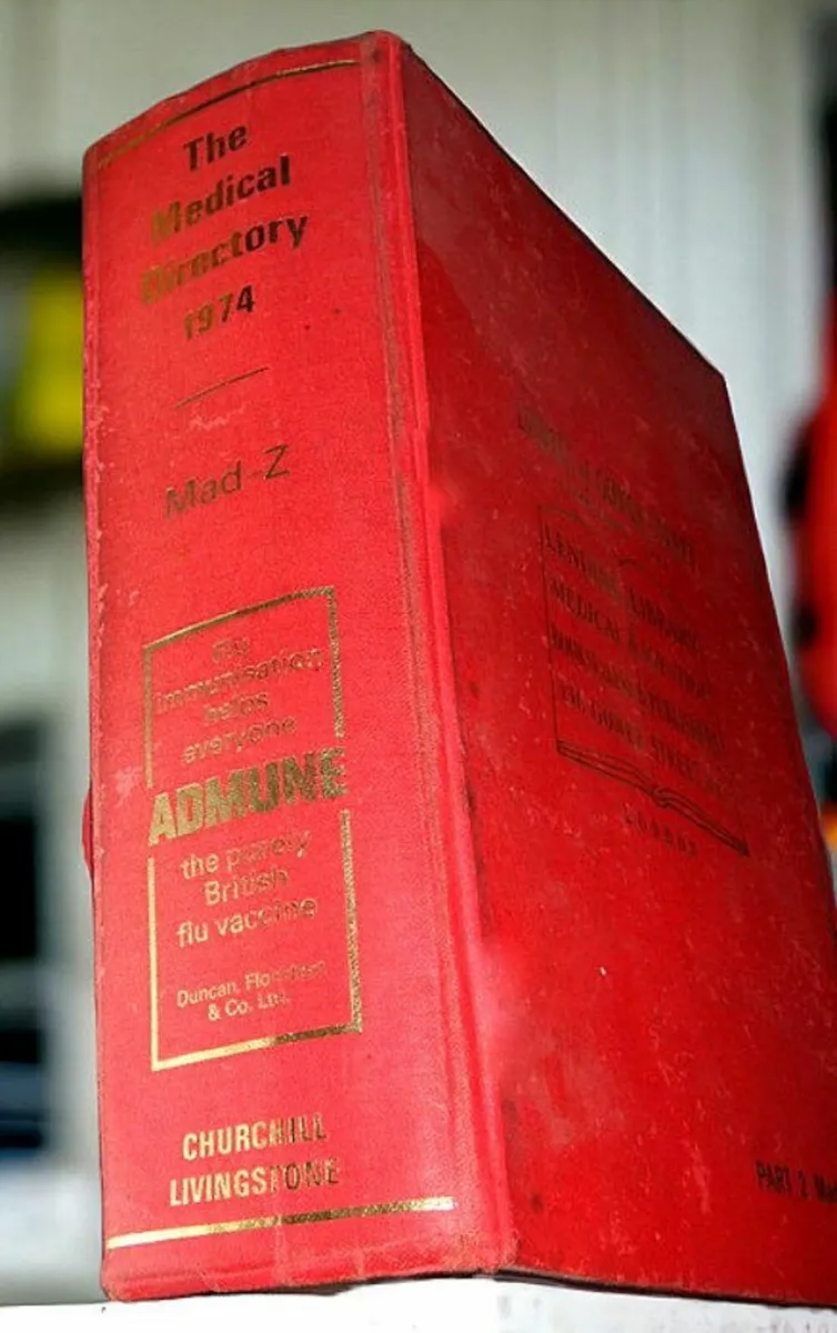 Vintage 'The Medical Directory 1974' - Image 3