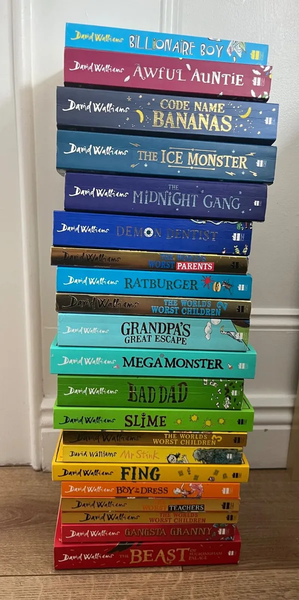 21 DAVID WALLIAMS BOOKS - Image 2