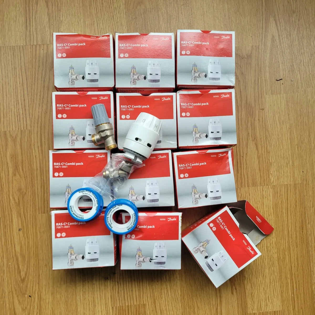 TRV Thermostatic Radiator Valves (12)