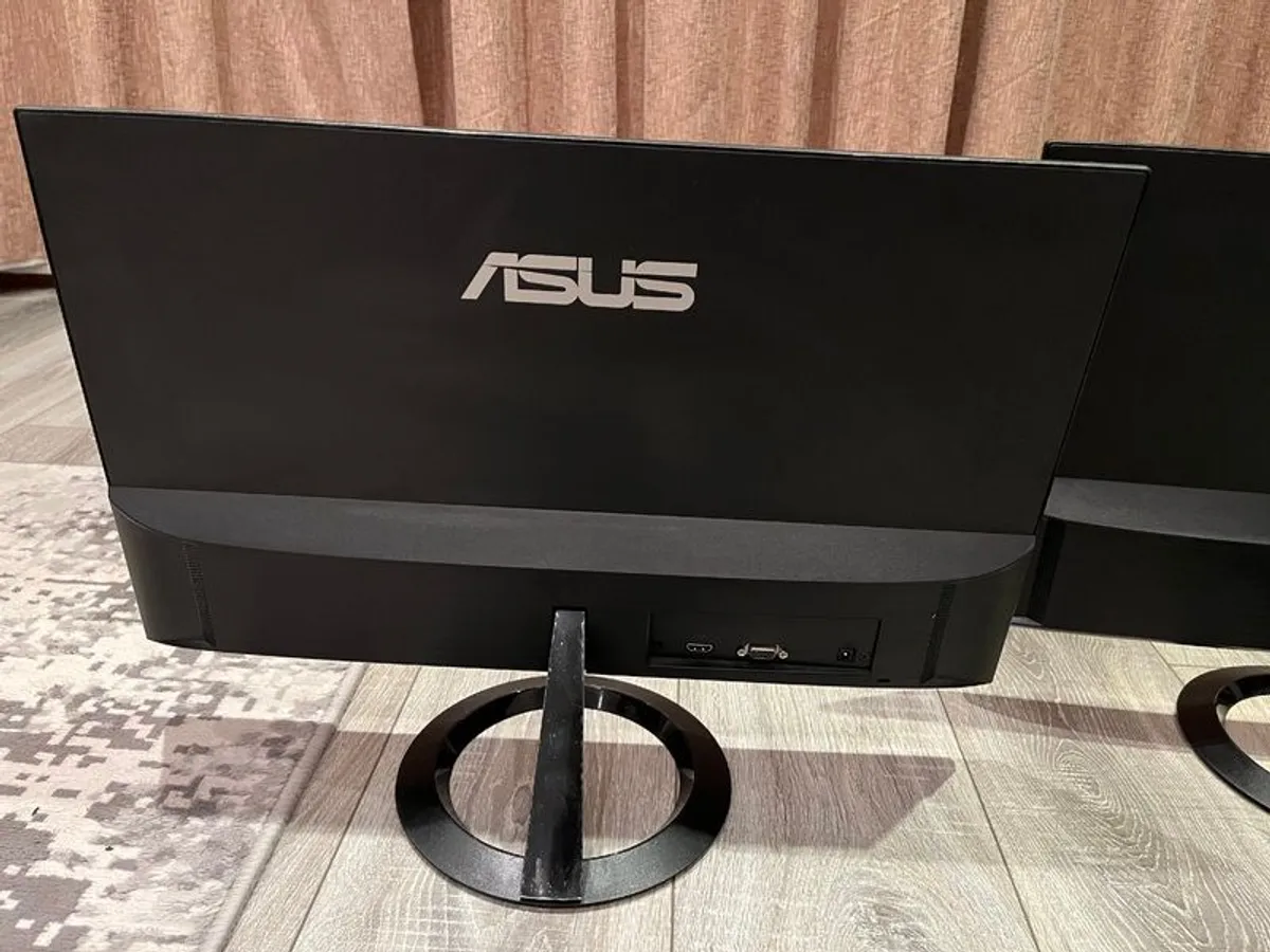 2x ASUS VZ249HE 24 Inch, FHD (1920x1080), IPS, Ultra-Slim Design (Excellent Condition / Original Packaging) - Image 4