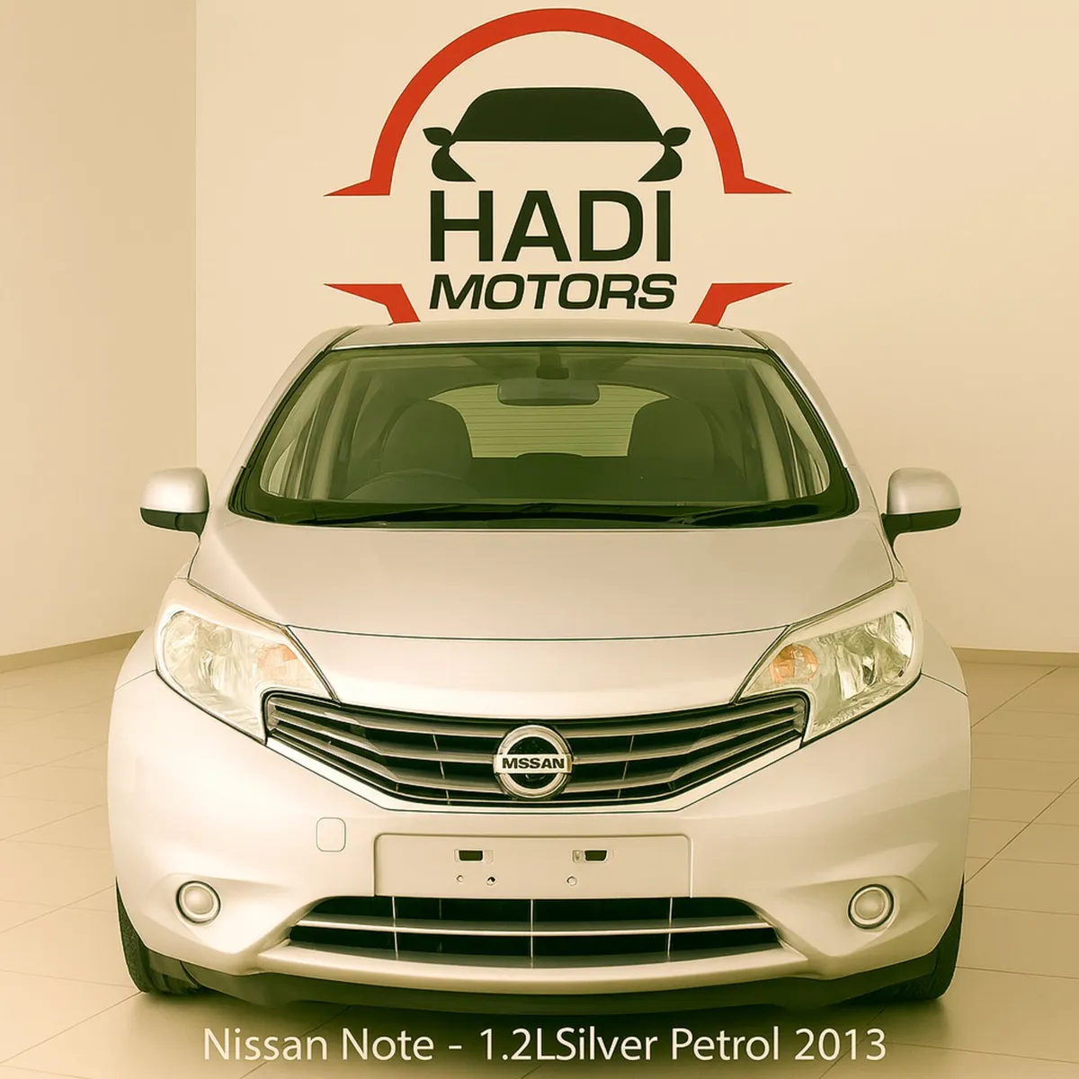 nissan note 1.2L silver petrol 2013 - Image 1