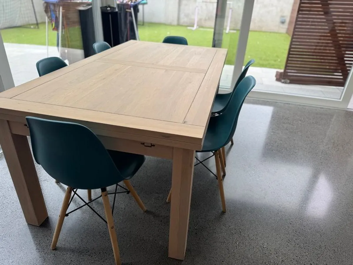 Modern mid century chairs x 6 for sale - Image 1