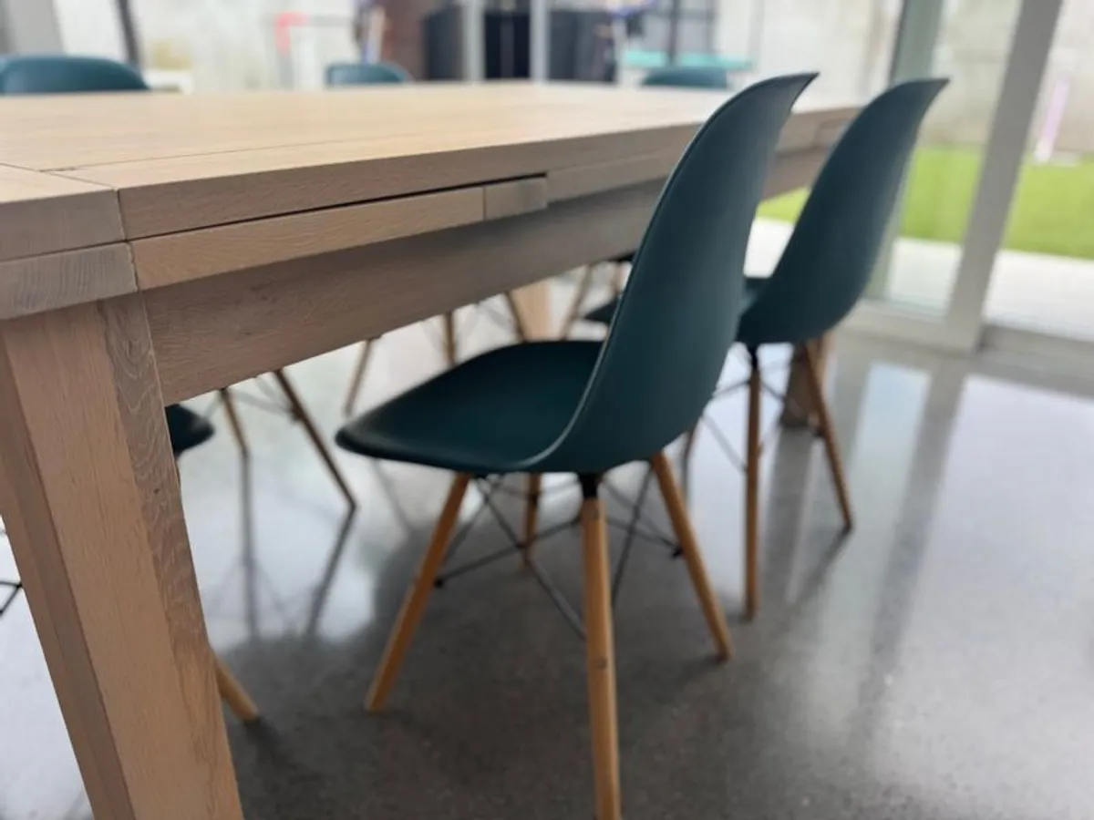 Modern mid century chairs x 6 for sale - Image 4