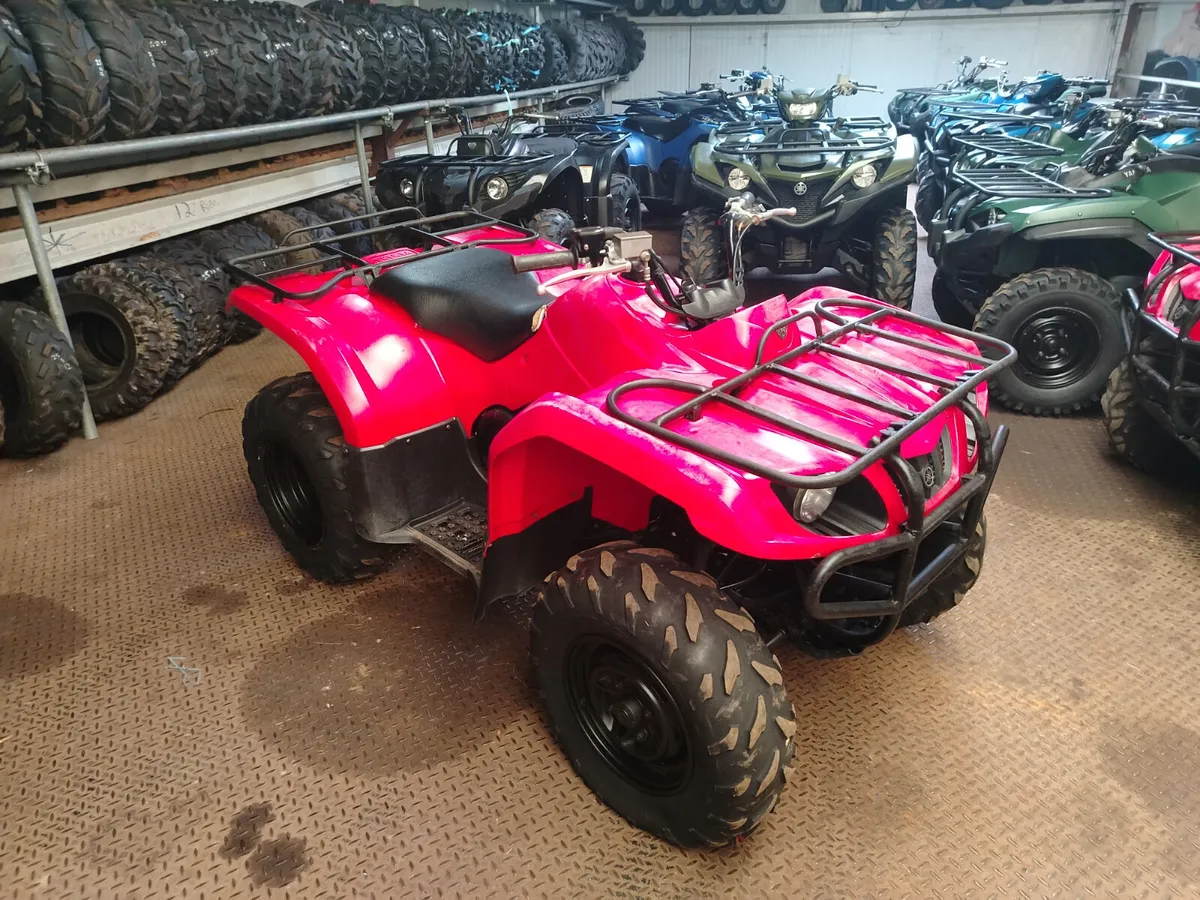 Yamaha YFM 350 Grizzly Red - Image 3