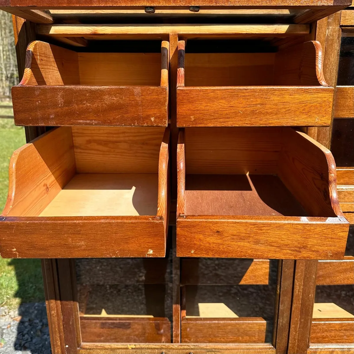 Vintage Haberdashery Display Storage Unit / 1930s - Image 2