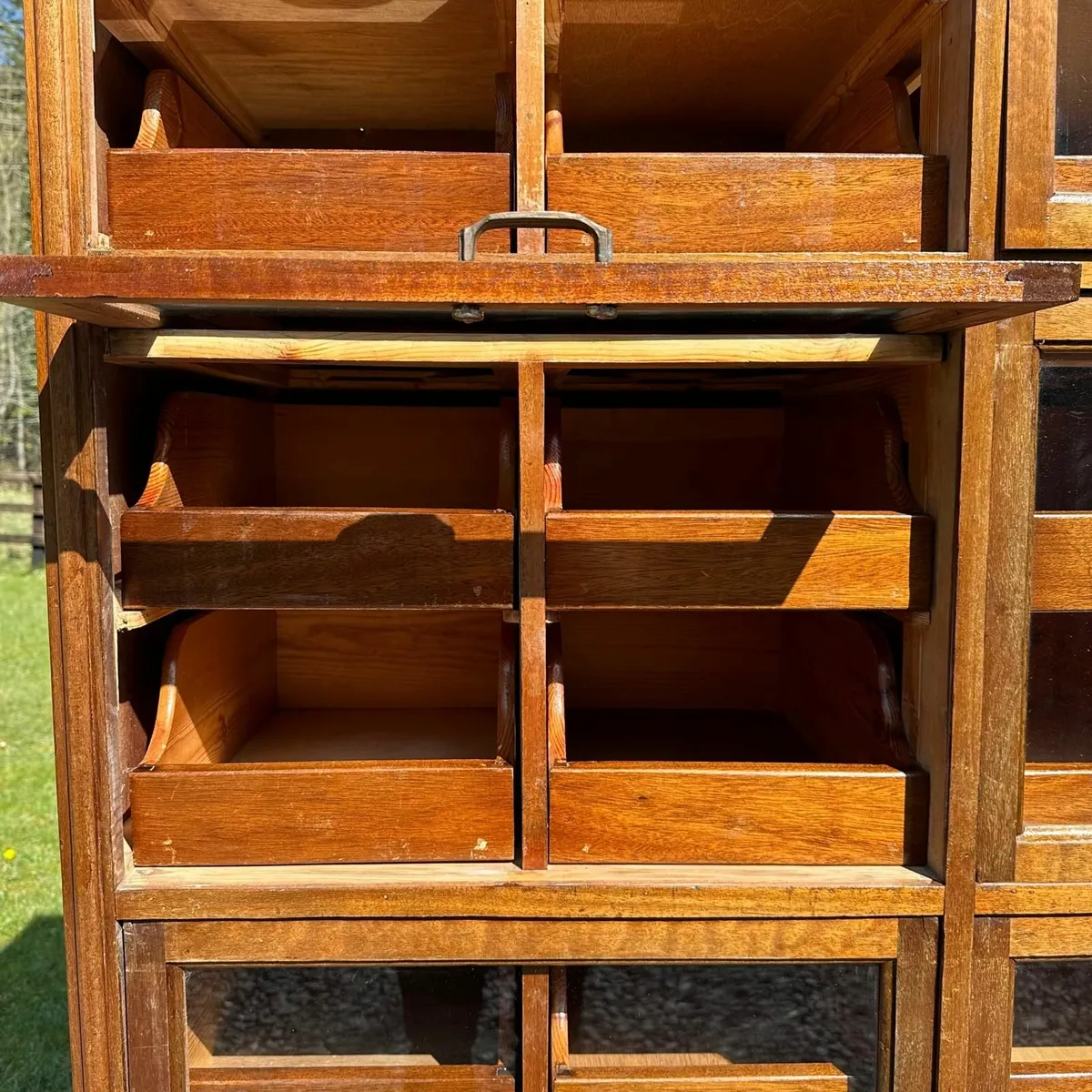 Vintage Haberdashery Display Storage Unit / 1930s - Image 3