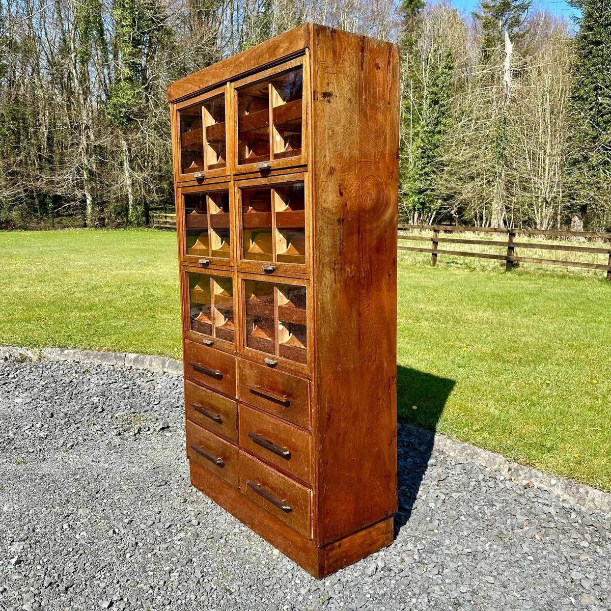 Vintage Haberdashery Display Storage Unit / 1930s - Image 4