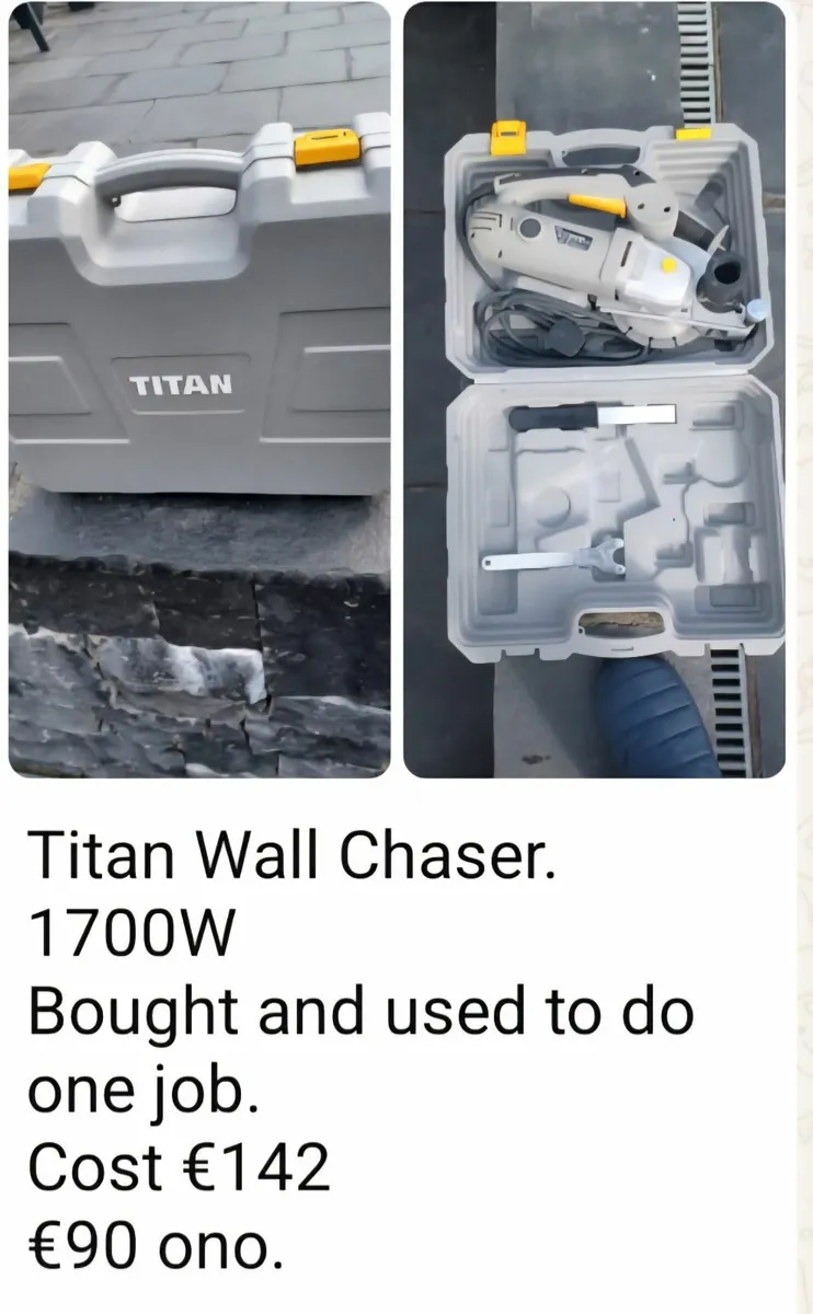 Titan wall chaser - Image 1
