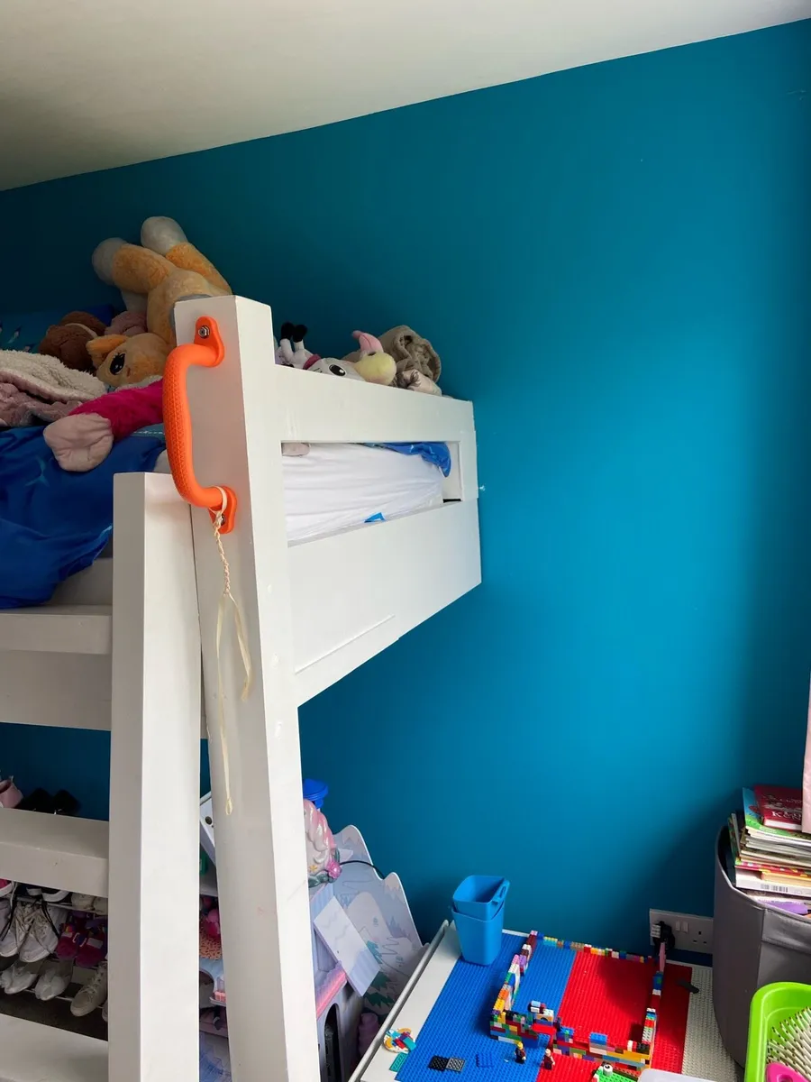 Hand Made Kids high Sleeper Bed - Image 4