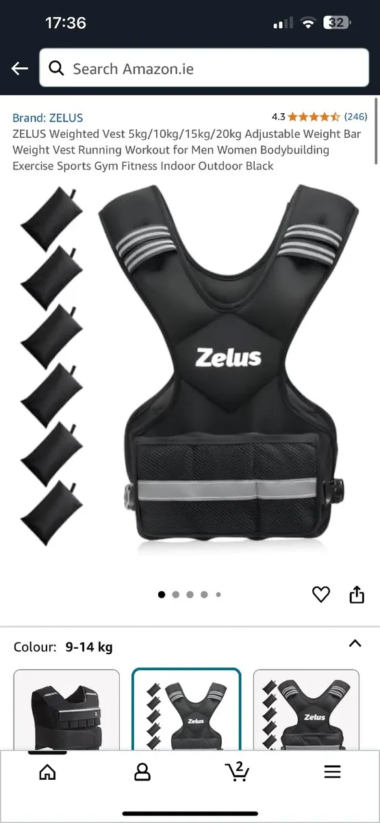 Weighted Vest Brand New - Image 1