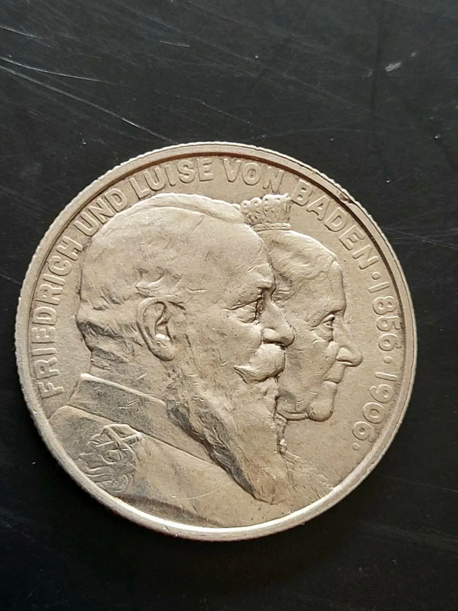 2 marks silver coins - Image 1