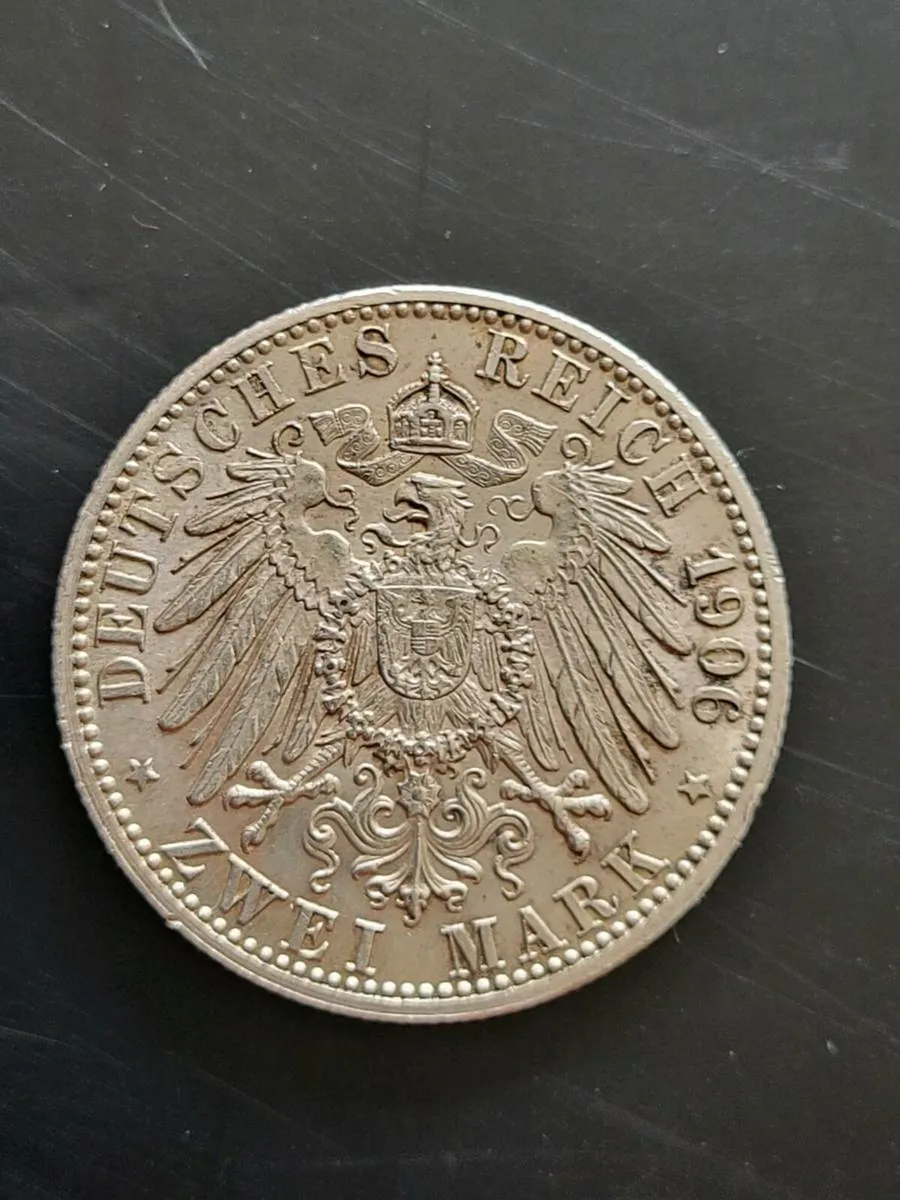 2 marks silver coins - Image 2