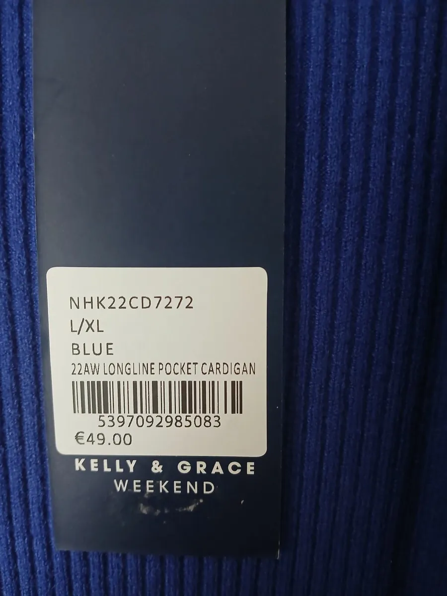 Cobalt blue cardigan - NEW - Image 3
