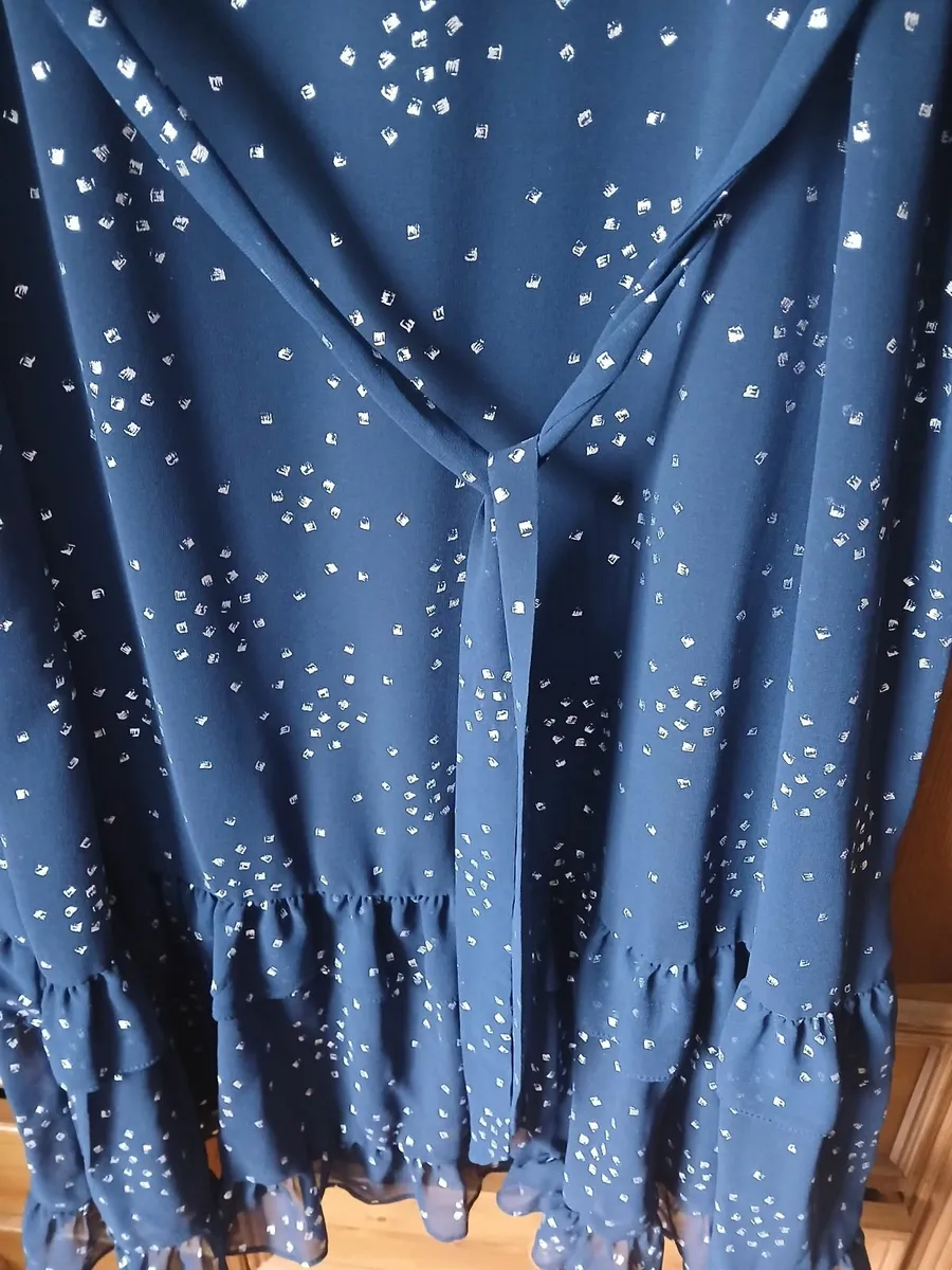 Blue & silver dress- NEW - Image 3