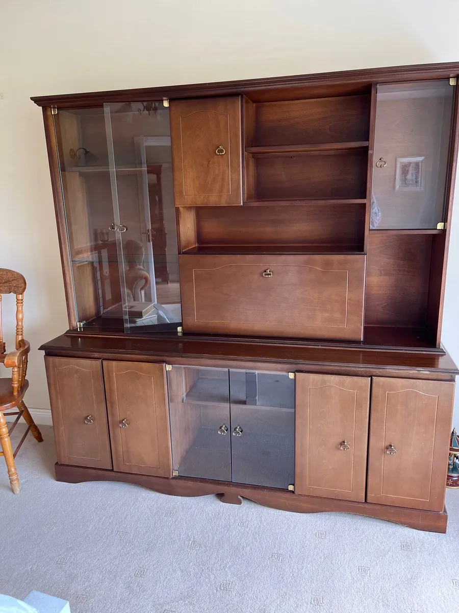 Solid Mahogany display unit - Image 4