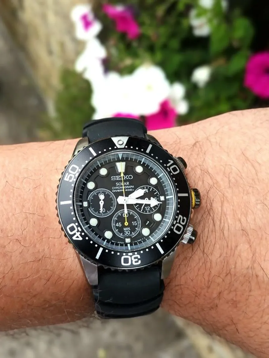 Seiko SSC021P1 Solar Diver Chronograph - Image 4