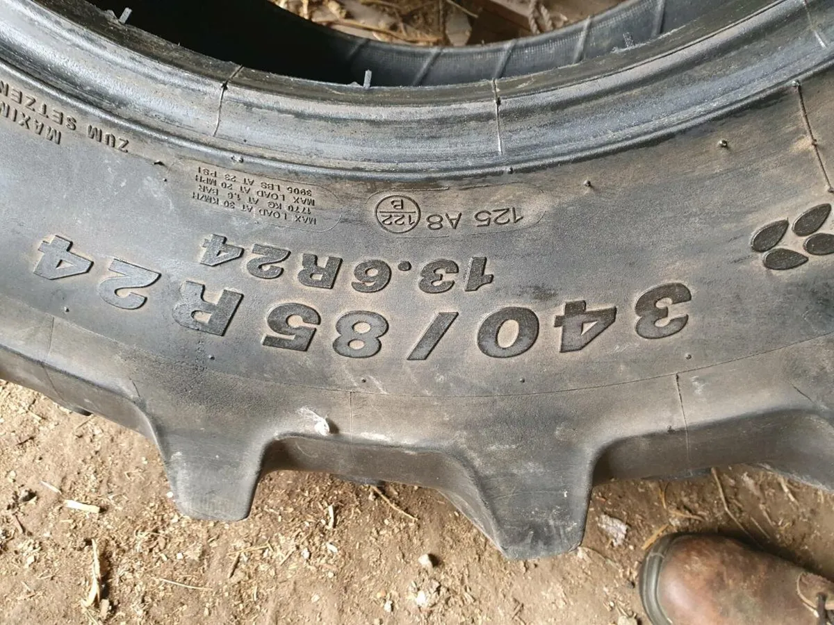 Kleber 340/85R24 tyres - Image 1