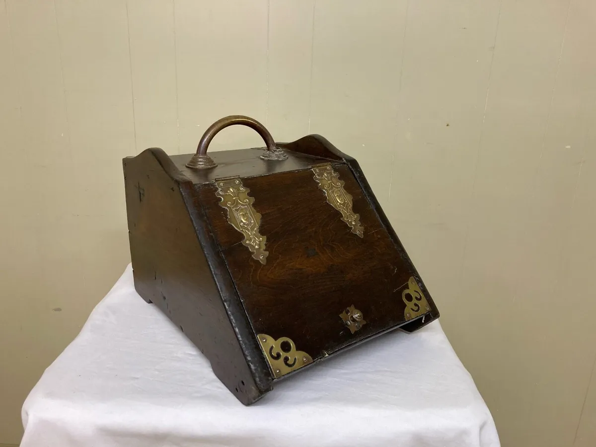 Antique Coal Box - Image 1