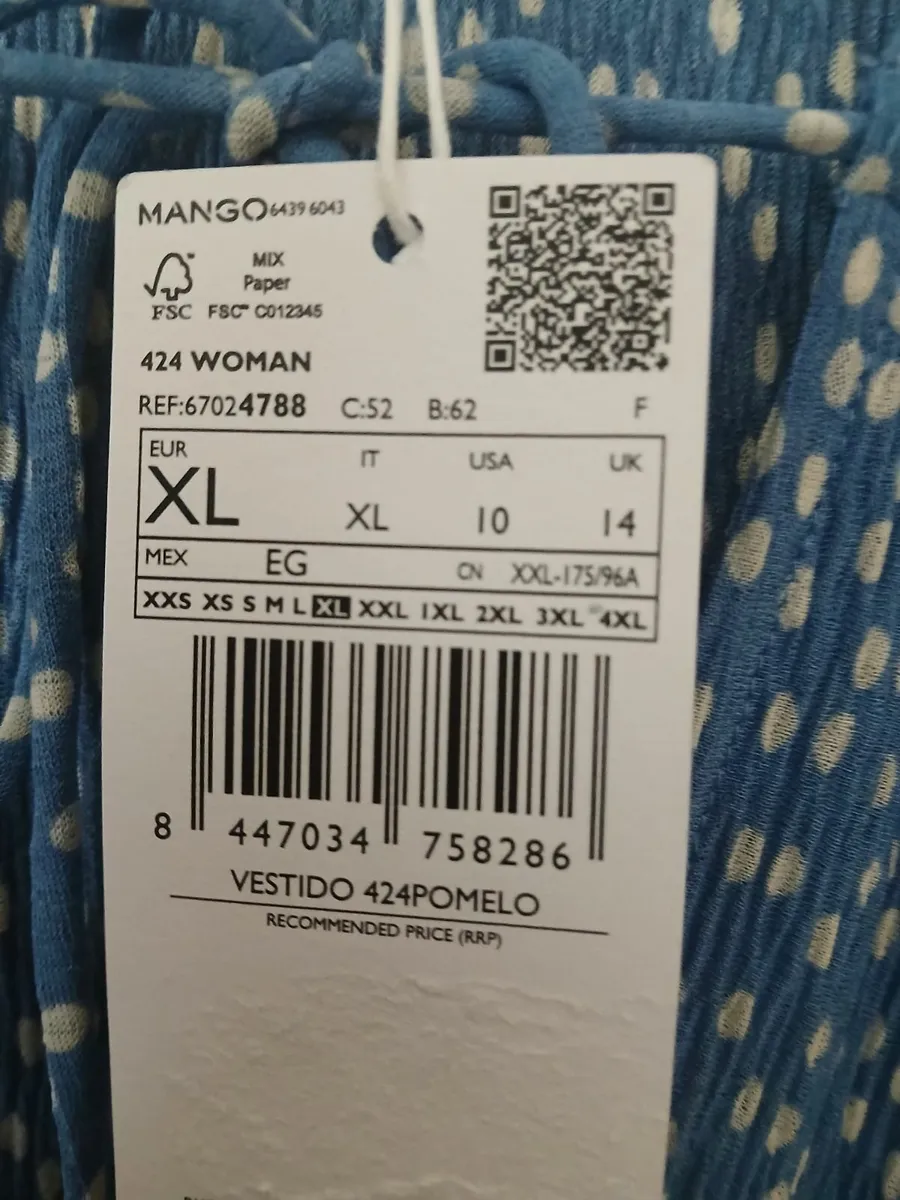 Mango dress - NEW - Image 3