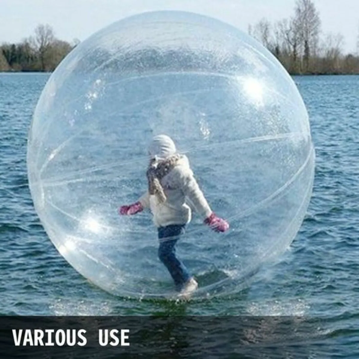 Water Walking Ball Load Capacity 180 kg, Inflatabl - Image 1
