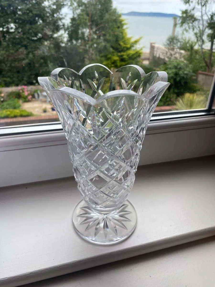 Vintage Waterford Crystal Vase - Image 1