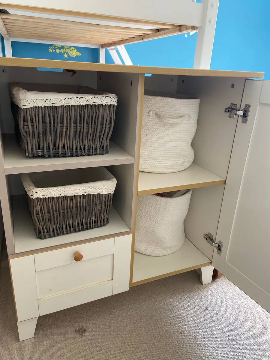 John Lewis kids wardrobe and changing unit - Image 2