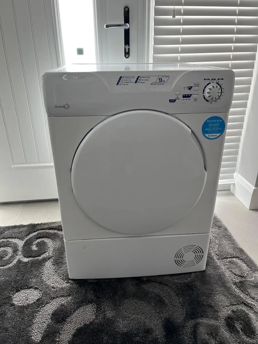 Candy 9kg condenser tumble dryer - Image 1